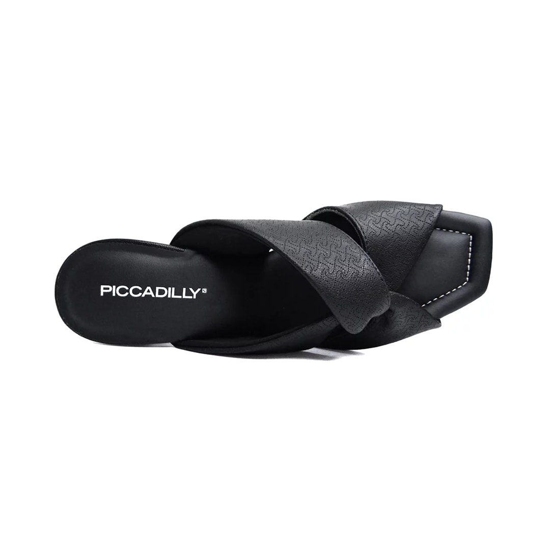Tamanco Piccadilly Salto Bloco 626030 Preto