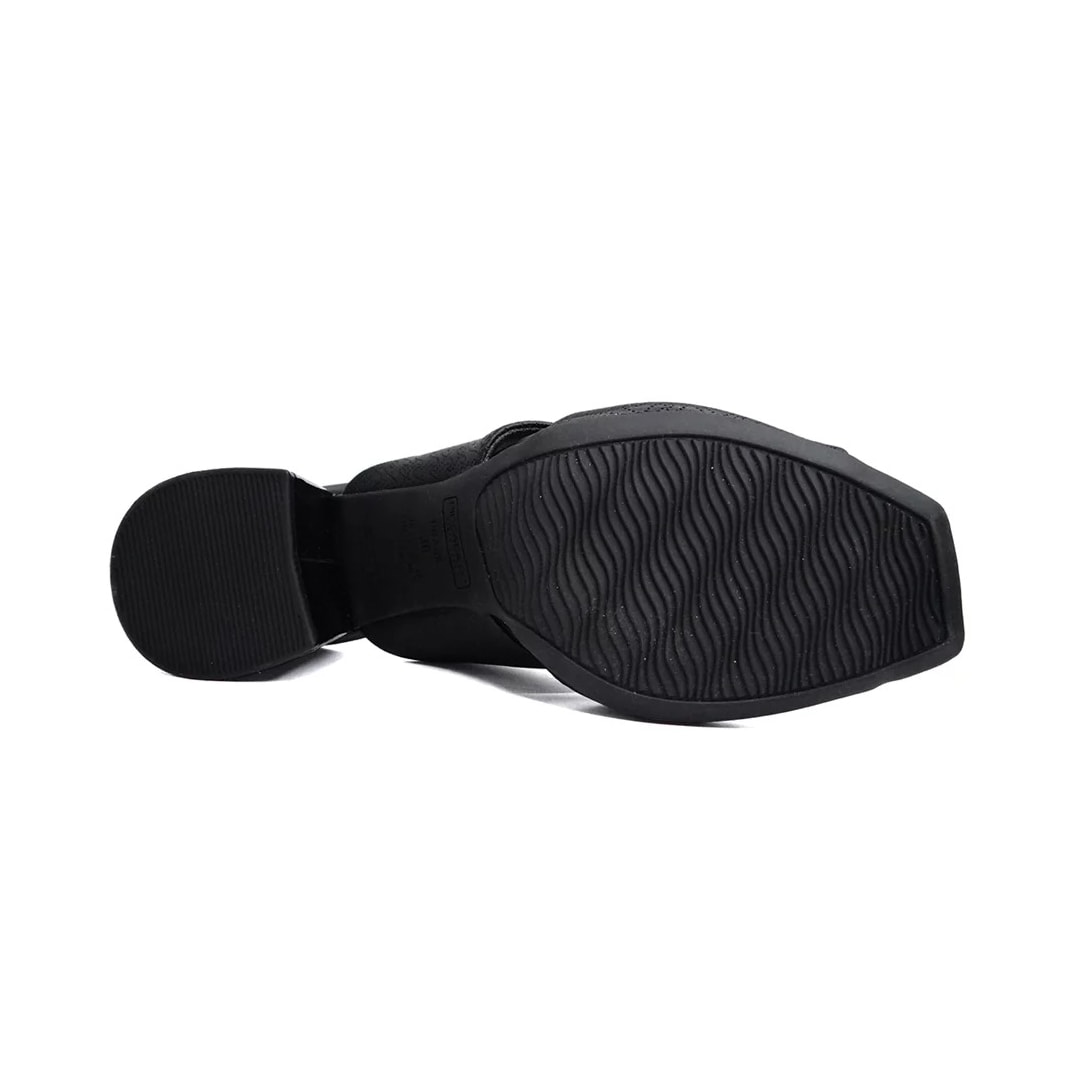 Tamanco Piccadilly Salto Bloco 626030 Preto
