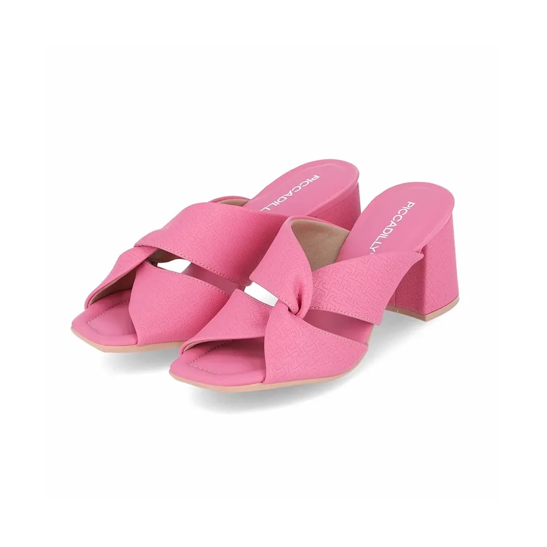 Tamanco Piccadilly Salto Bloco 626030 Rosa