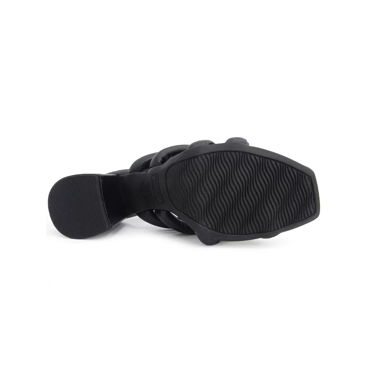 Tamanco Piccadilly Salto Bloco Medio 626022 Preto