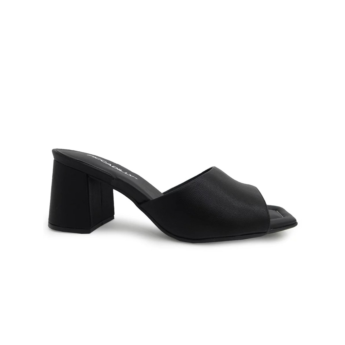 Tamanco Piccadilly Salto Bloco Medio 626025 Preto Tamanco Piccadilly Salto Bloco Medio 626025 Preto