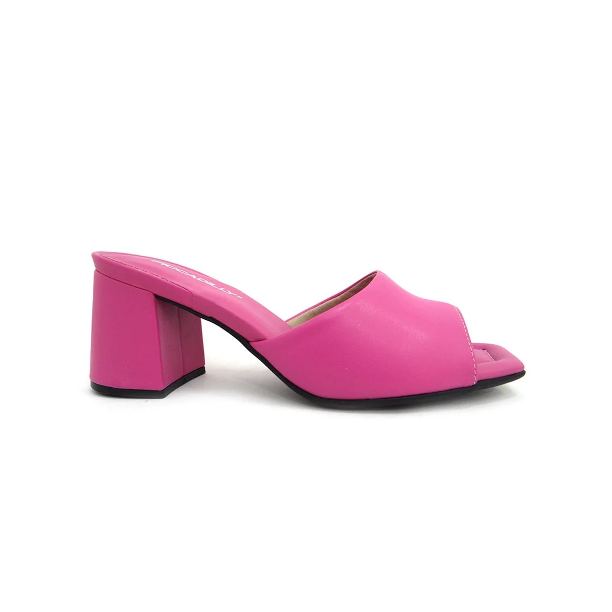 Tamanco Piccadilly Salto Bloco Medio 626025 Rosa Tamanco Piccadilly Salto Bloco Medio 626025 Rosa