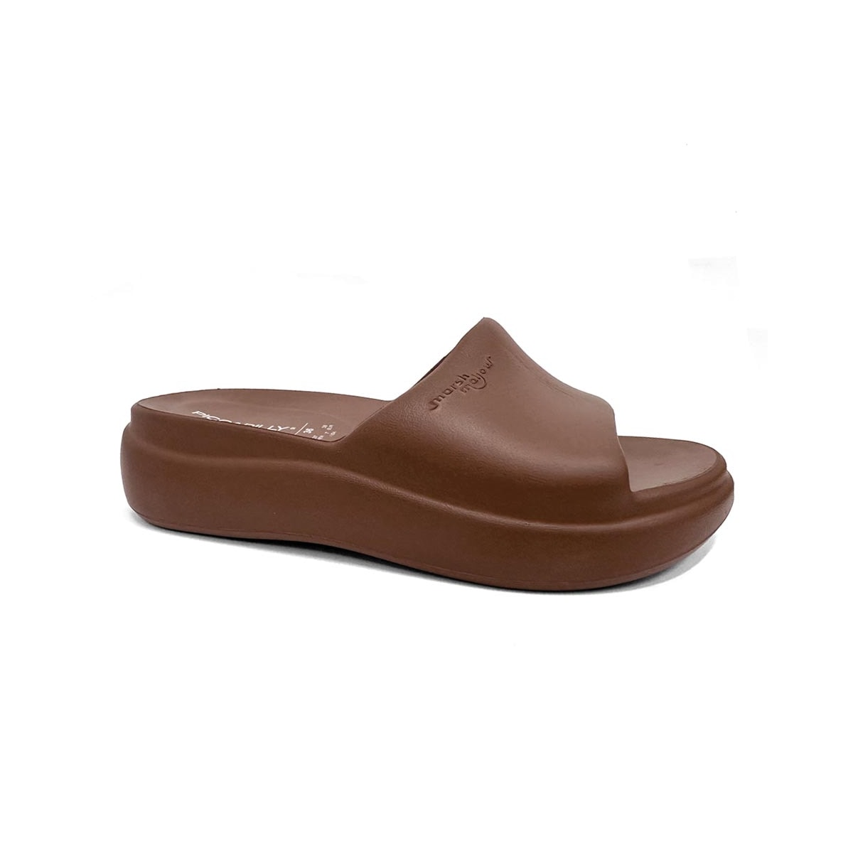 Tamanco Piccadilly Slide Conforto C238003 Chocolate