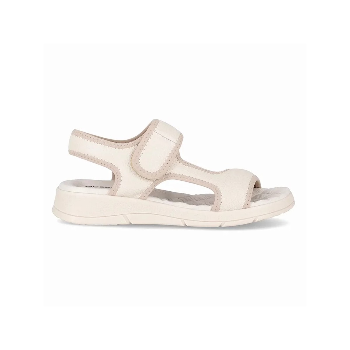 Tamanco Piccadilly Wide Fit 571004 Marfim Tamanco Piccadilly Wide Fit 571004 Marfim