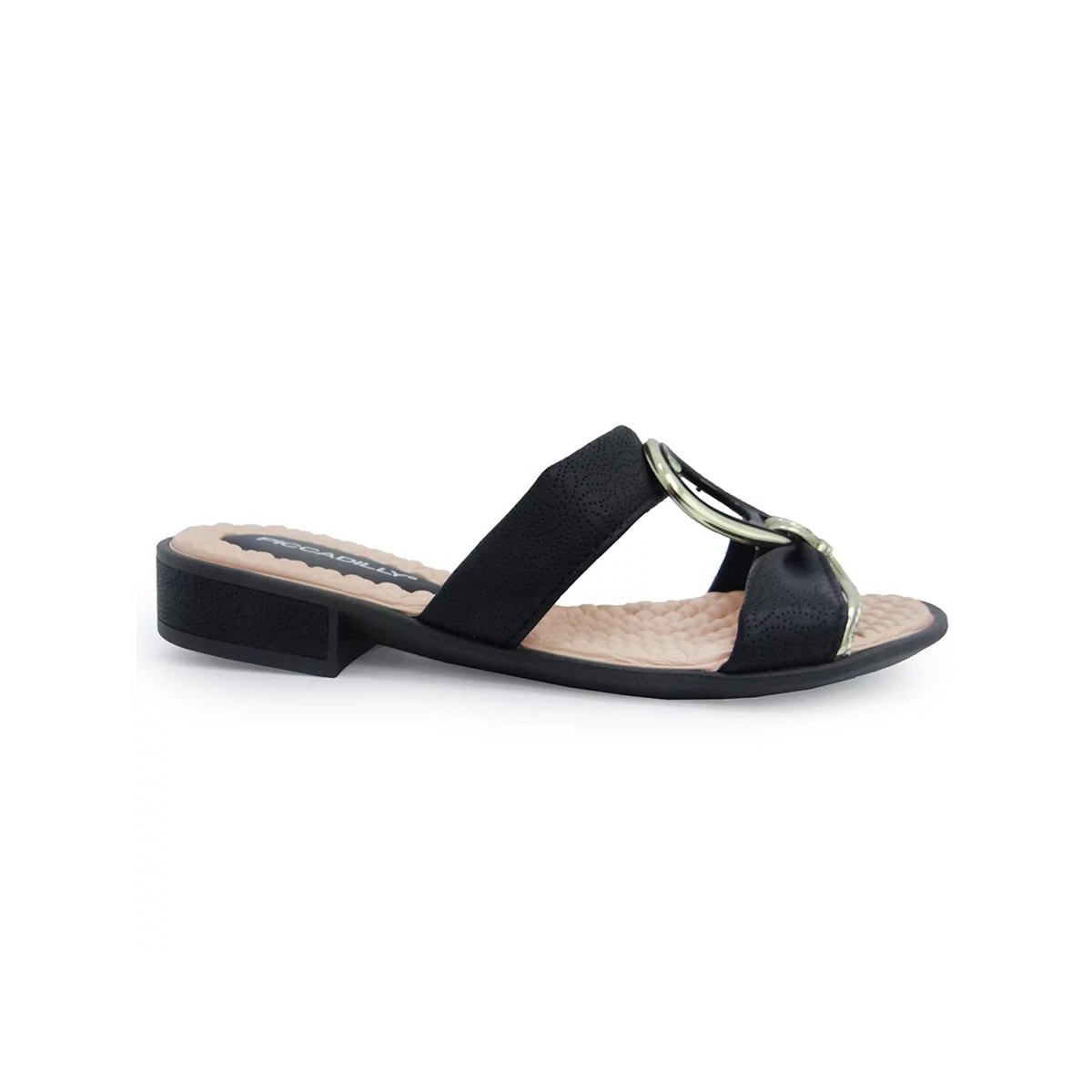 Tamanco Piccadilly Wide Fit 571004 Preto Tamanco Piccadilly Wide Fit 571004 Preto