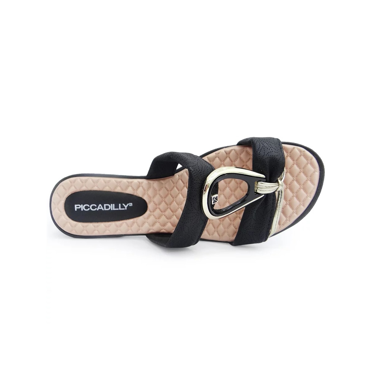 Tamanco Piccadilly Wide Fit 571004 Preto Tamanco Piccadilly Wide Fit 571004 Preto