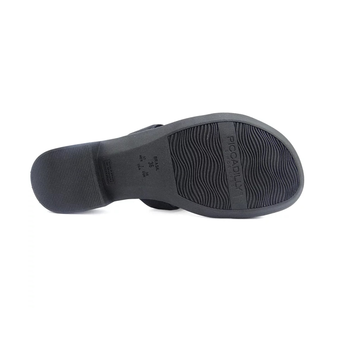 Tamanco Piccadilly Wide Fit 571004 Preto