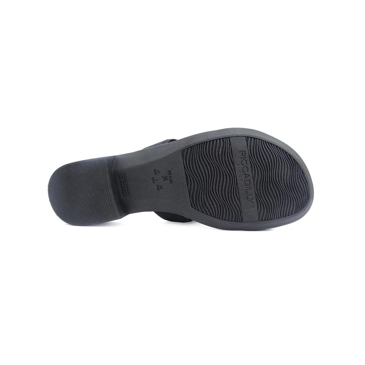 Tamanco Piccadilly Wide Fit 571004 Preto