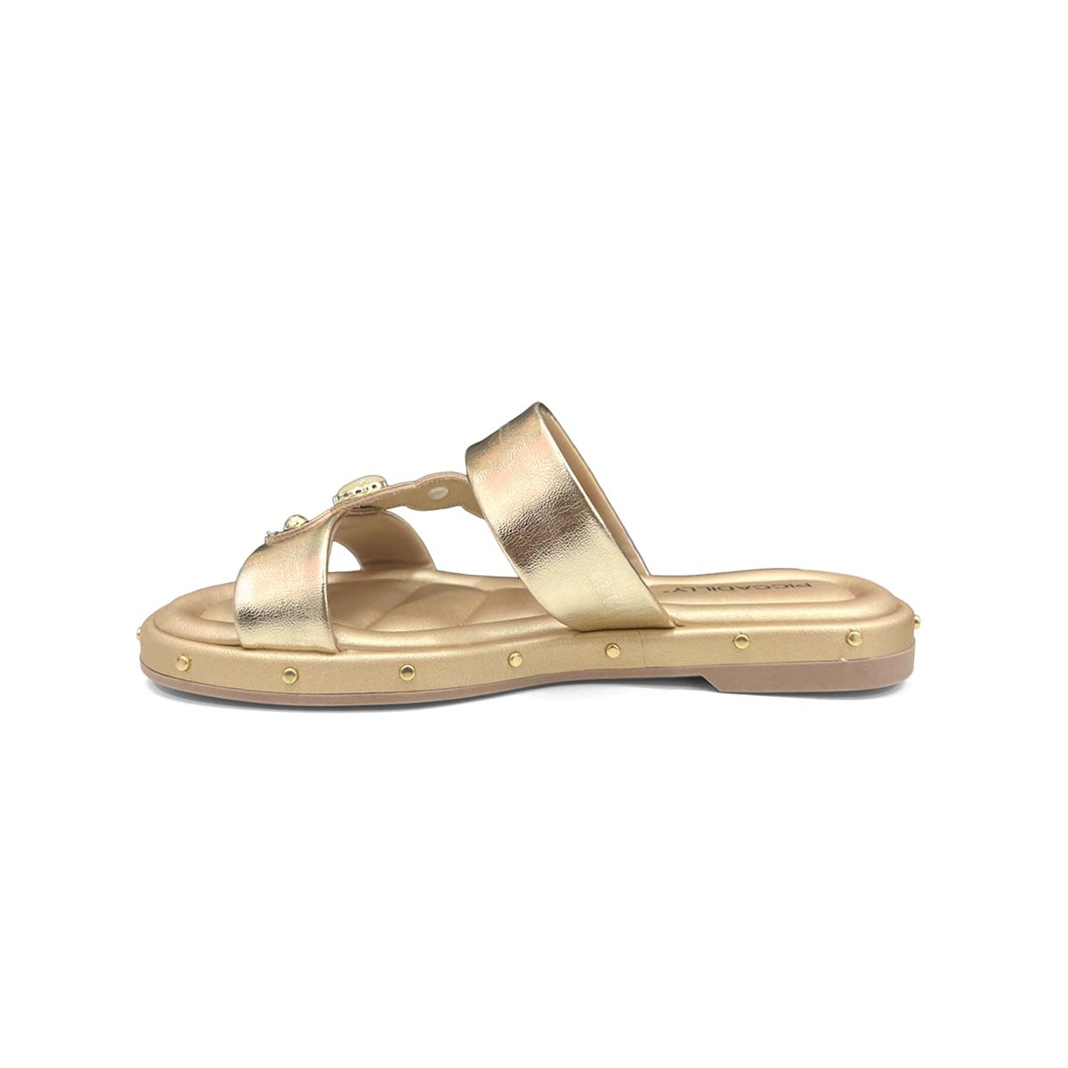 Tamanco Piccadilly Wide Fit Birken 445007 Ouro