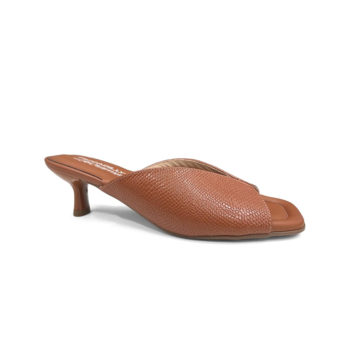 Tamanco Piccadilly Wide Fit Conforto Rita 613001 Ocre