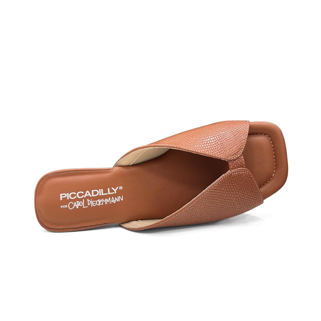 Tamanco Piccadilly Wide Fit Conforto Rita 613001 Ocre Tamanco Piccadilly Wide Fit Conforto Rita 613001 Ocre