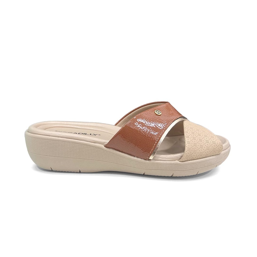 Tamanco Piccadilly Wide Fit Fascite 239043 Ocre Tamanco Piccadilly Wide Fit Fascite 239043 Ocre