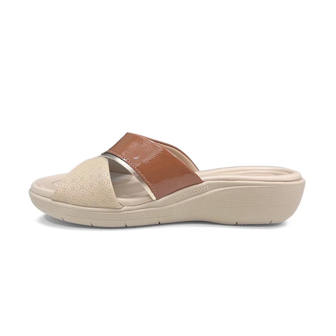 Tamanco Piccadilly Wide Fit Fascite 239043 Ocre