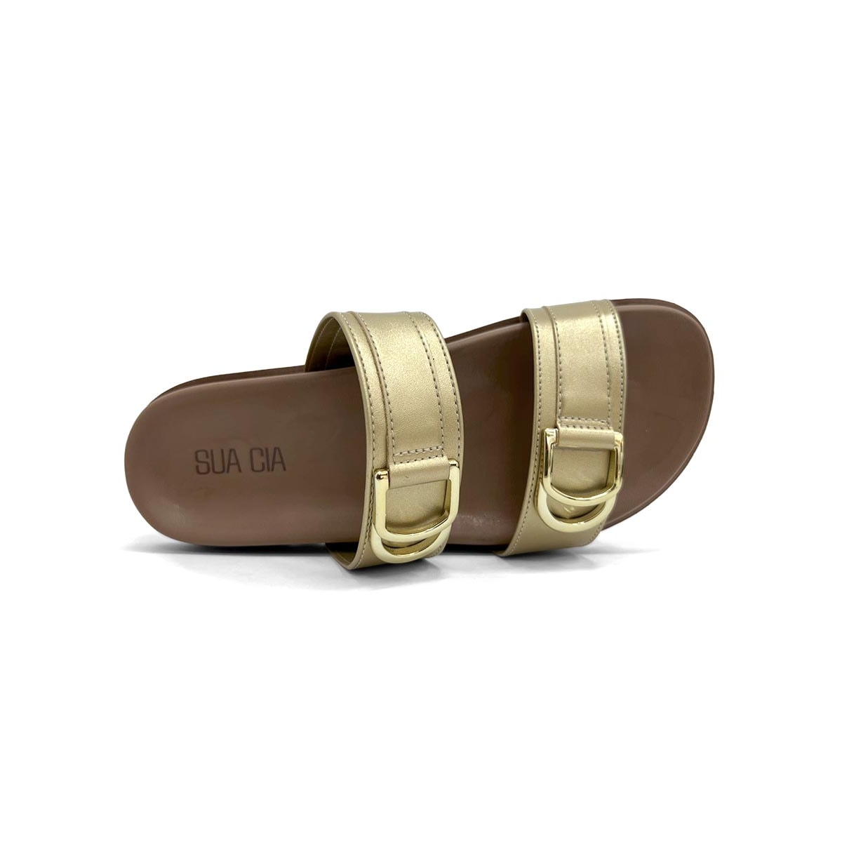 Tamanco Sua Cia Birken 8437.16466 Light Gold Tamanco Sua Cia Birken 8437.16466 Light Gold