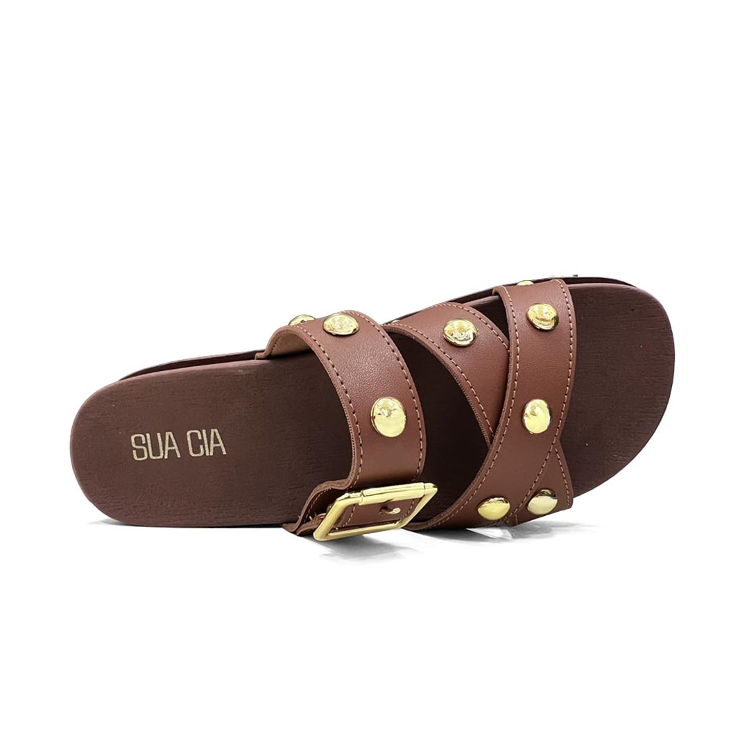 Tamanco Sua Cia Birken Flatform 8419.16685 Marrone