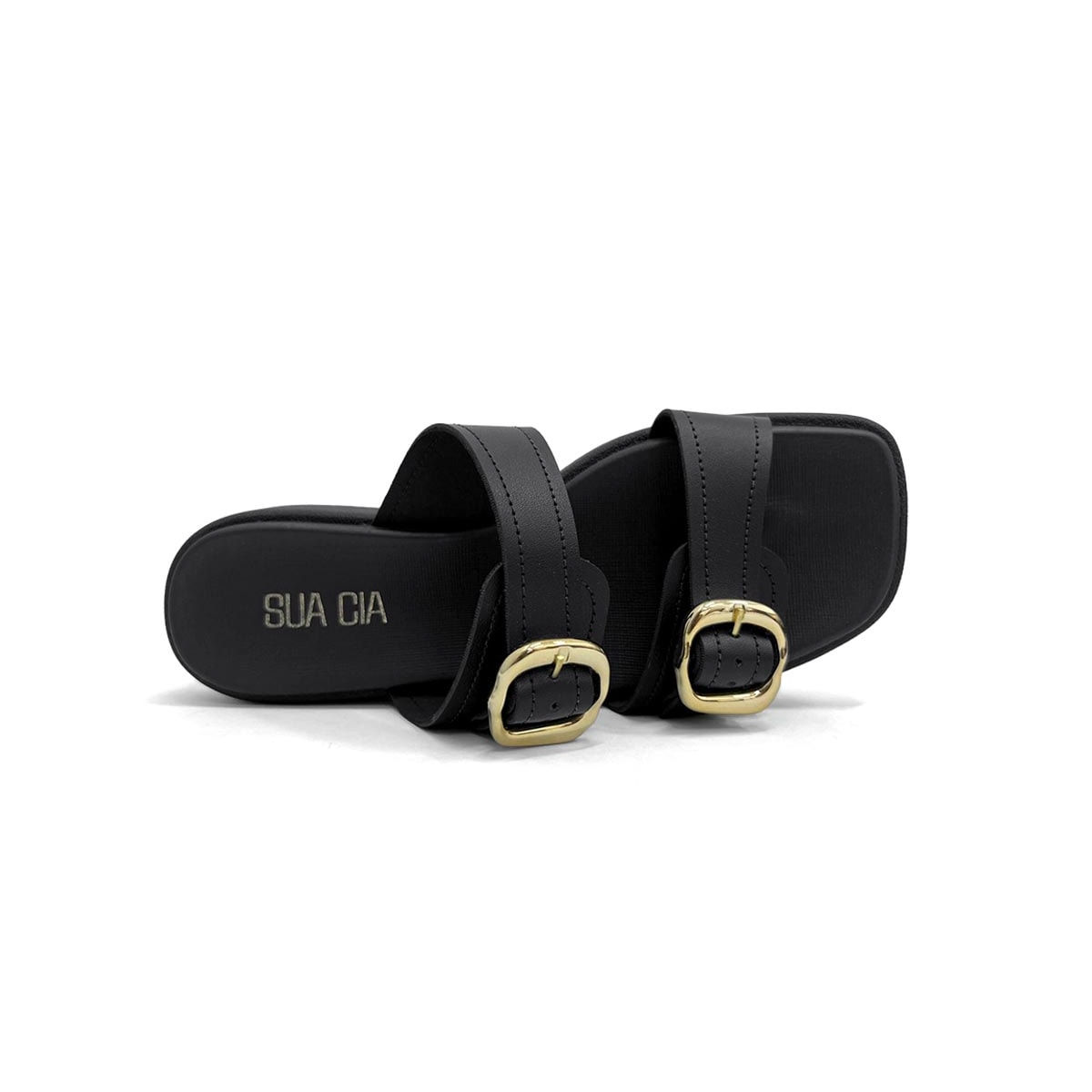 Tamanco Sua Cia Birken Flatform 8435.16456 Preto Tamanco Sua Cia Birken Flatform 8435.16456 Preto