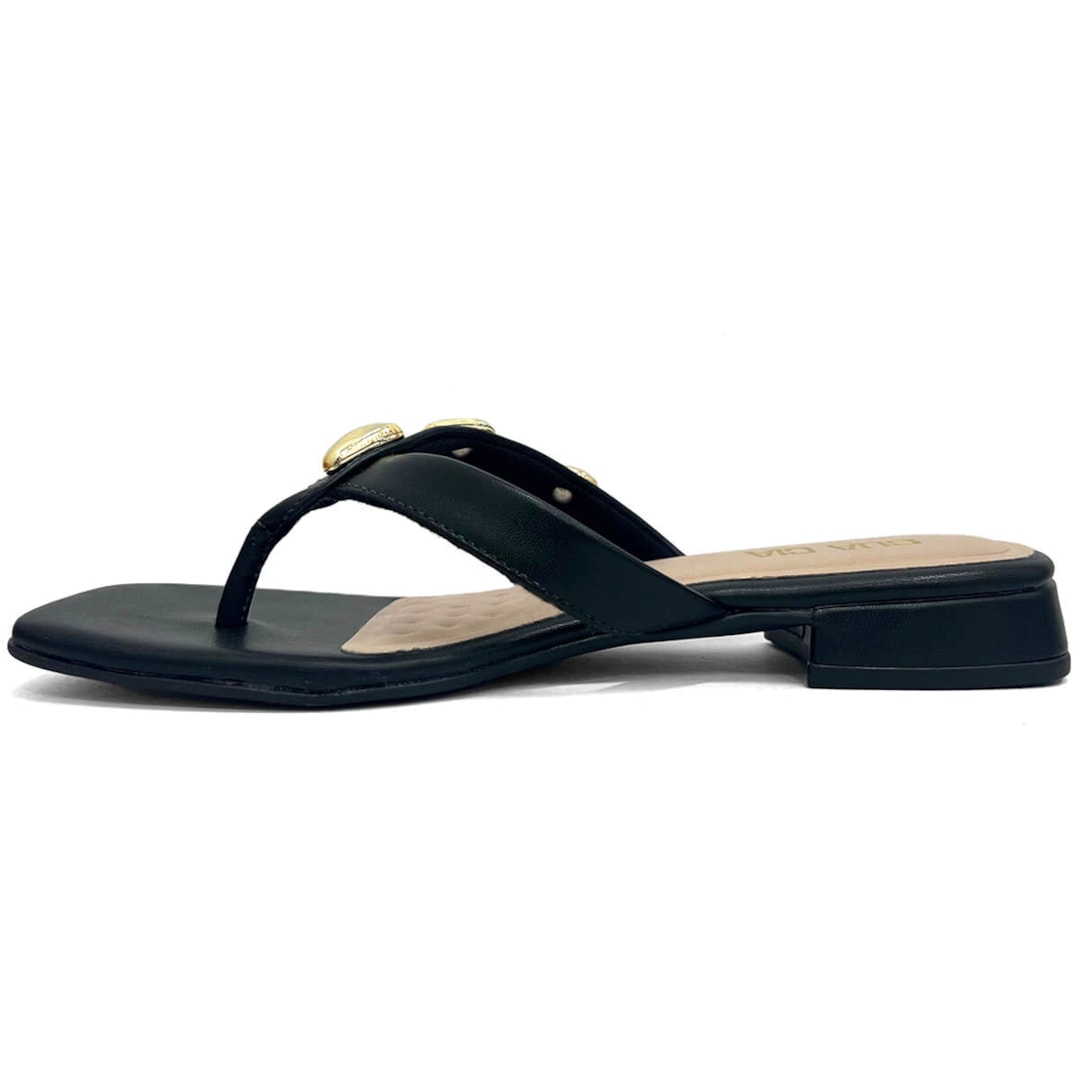 Tamanco Sua Cia Salto Baixo 8372.15802 Preto Tamanco Sua Cia Salto Baixo 8372.15802 Preto
