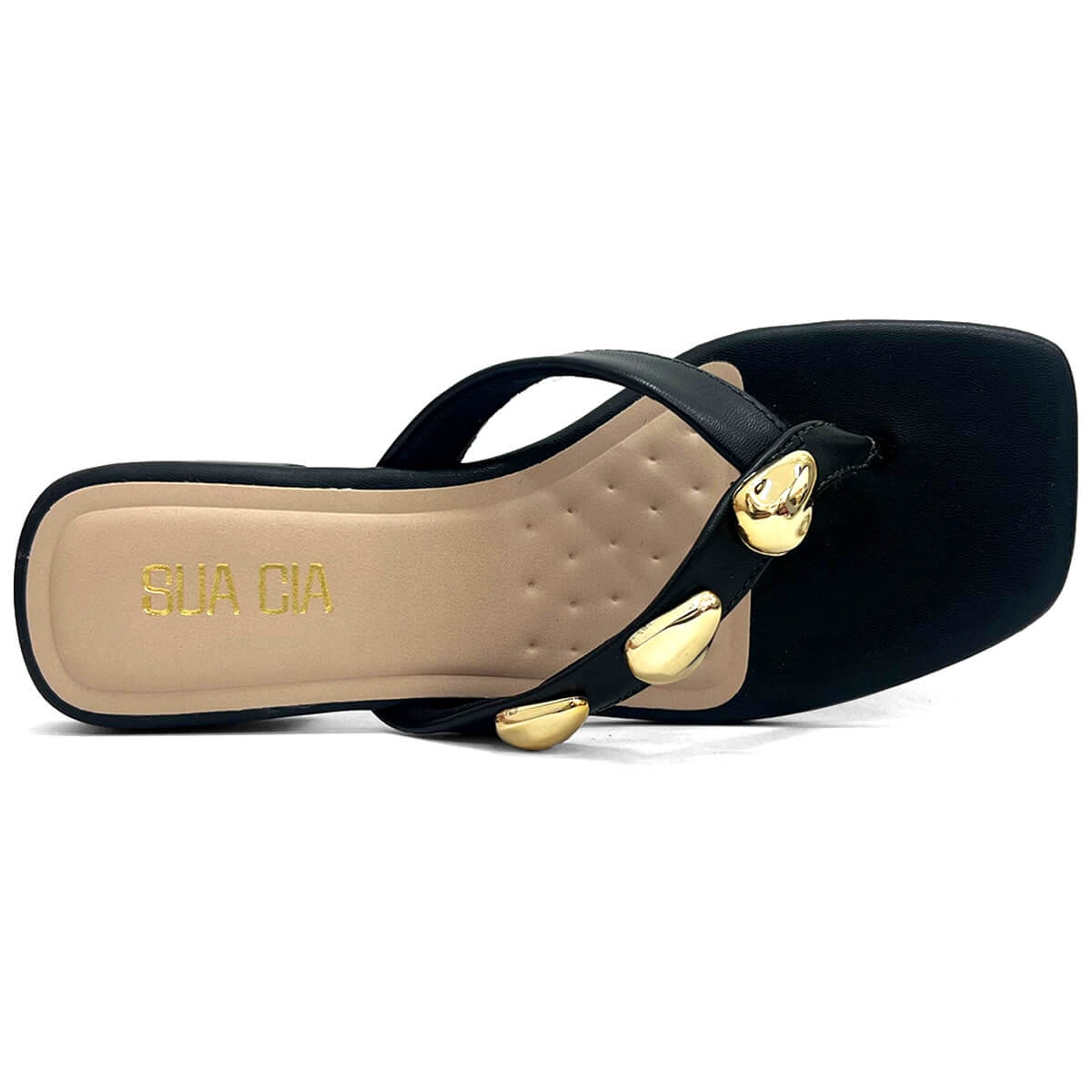 Tamanco Sua Cia Salto Baixo 8372.15802 Preto Tamanco Sua Cia Salto Baixo 8372.15802 Preto