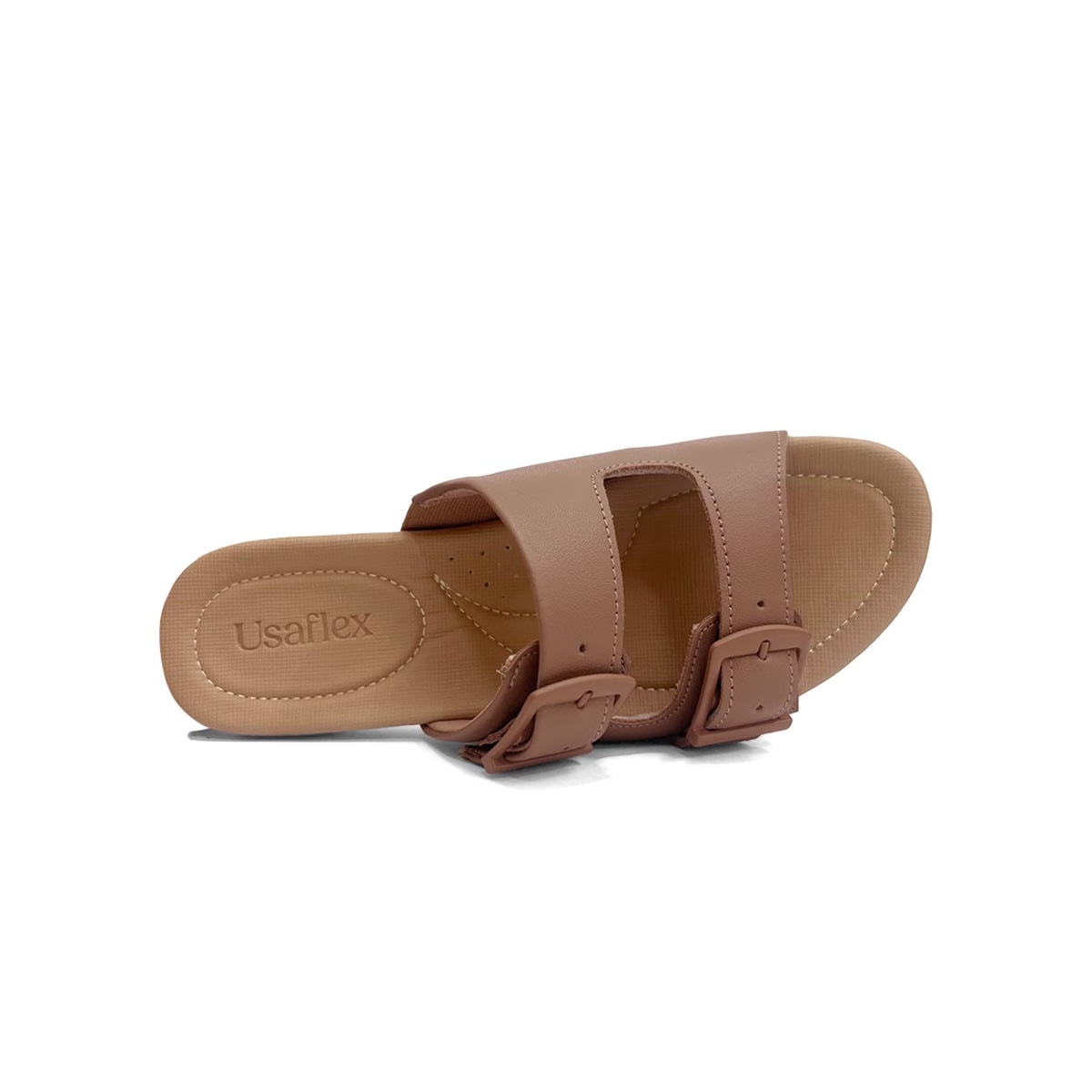 Tamanco Usaflex Birken Rasteiro R1872 Camel