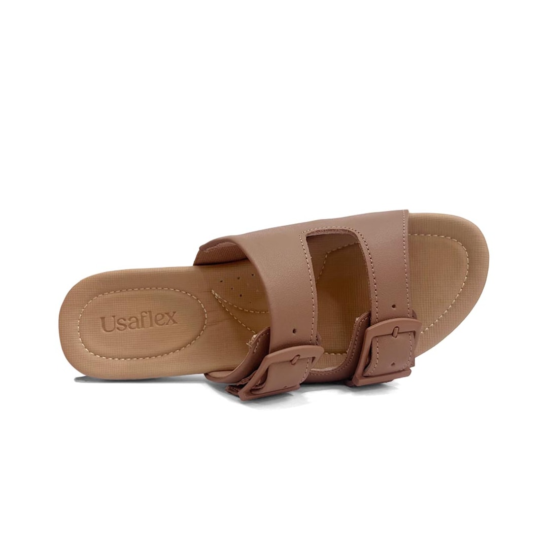 Tamanco Usaflex Birken Rasteiro R1872 Camel Tamanco Usaflex Birken Rasteiro R1872 Camel