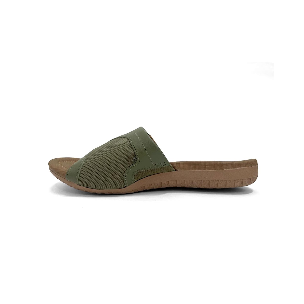 Tamanco Usaflex Conforto Couro R18085 Oliva Tamanco Usaflex Conforto Couro R18085 Oliva