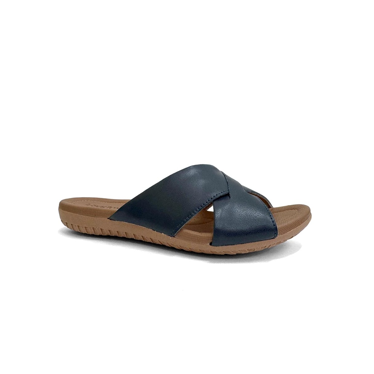 Tamanco Usaflex Conforto Couro R1853 New Blue Tamanco Usaflex Conforto Couro R1853 New Blue