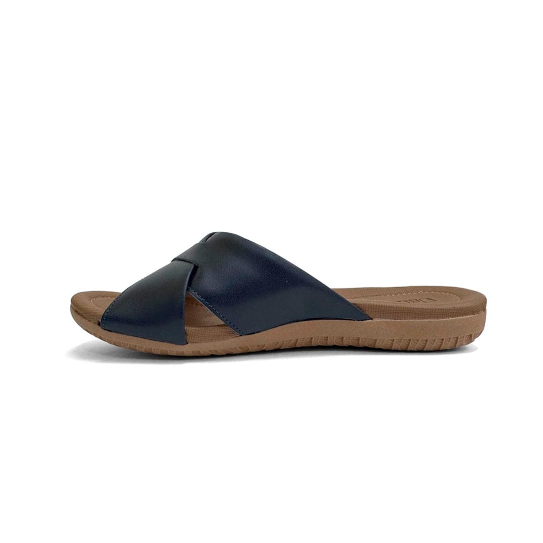 Tamanco Usaflex Conforto Couro R1853 New Blue Tamanco Usaflex Conforto Couro R1853 New Blue