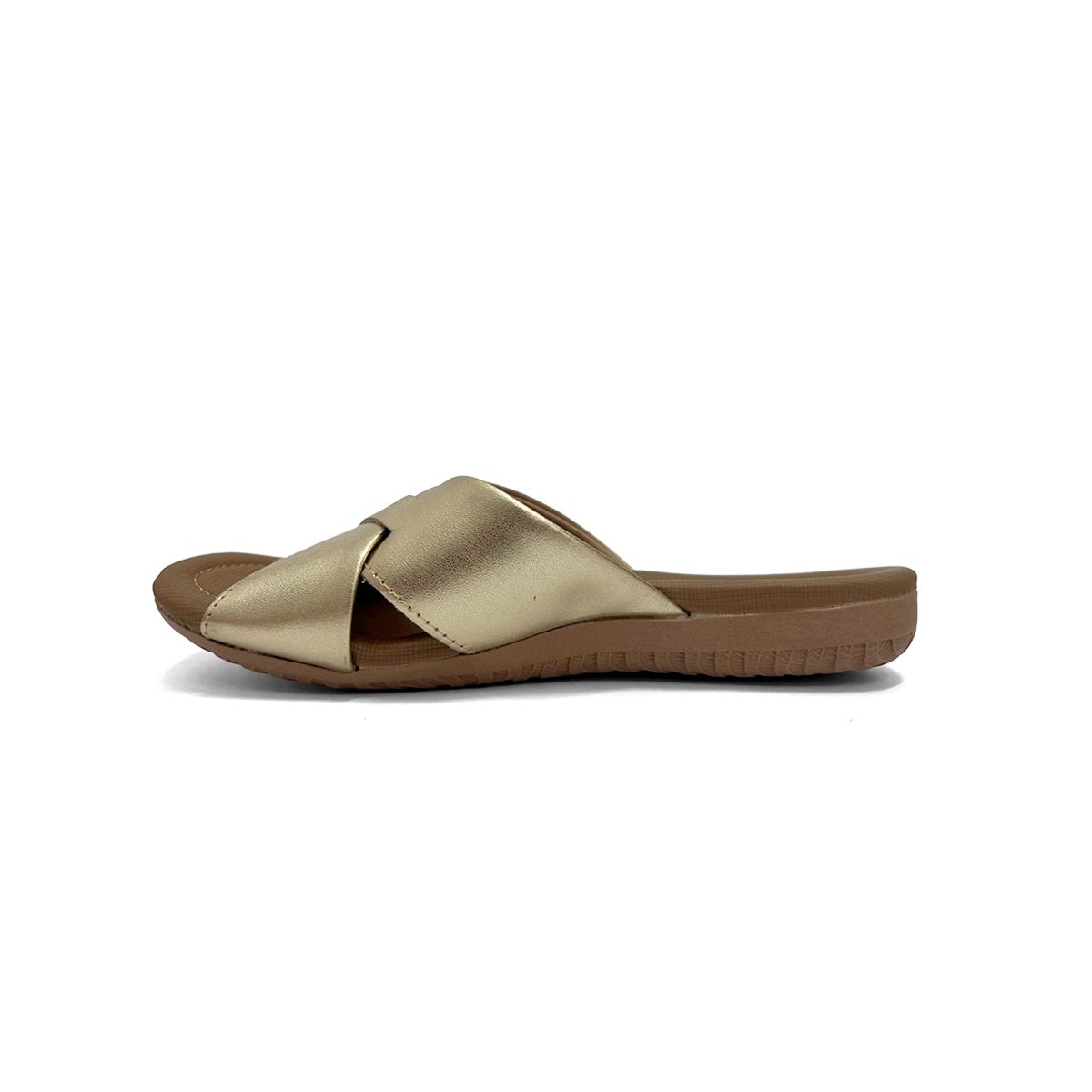 Tamanco Usaflex Conforto Couro R1853 Prata Velha/Caramelo Tamanco Usaflex Conforto Couro R1853 Prata Velha/Caramelo
