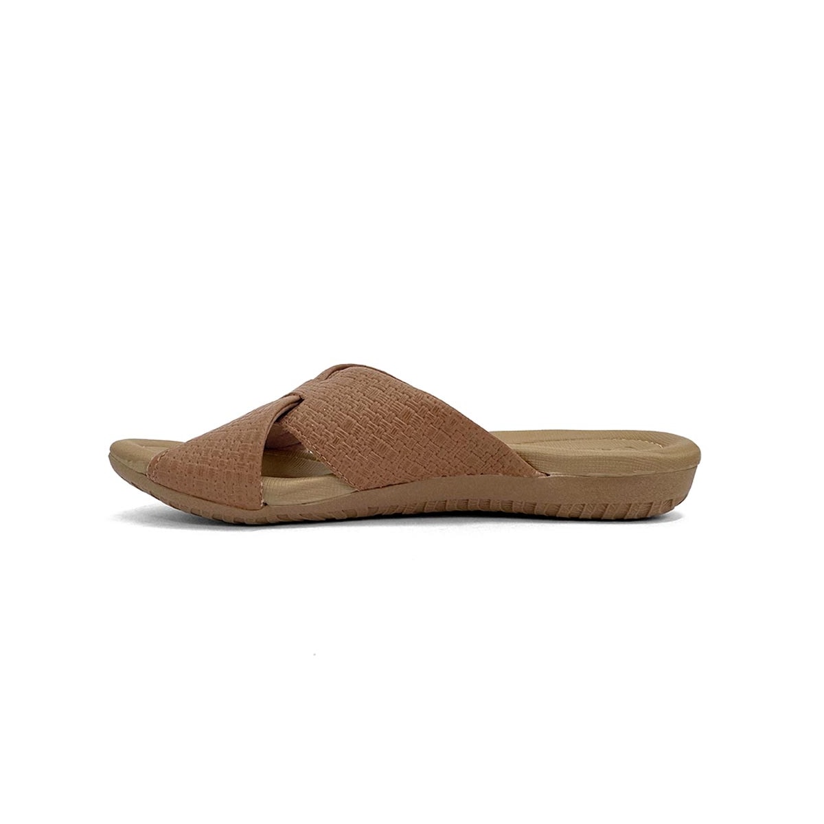 Tamanco Usaflex Conforto Couro R1853 Tan