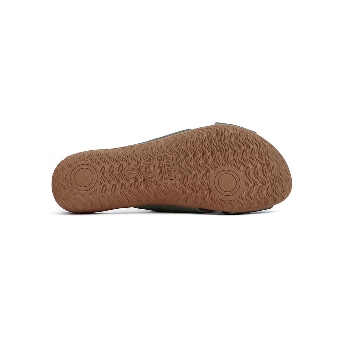 Tamanco Usaflex De Couro R1853 Militar