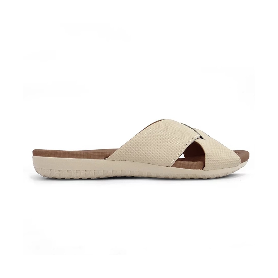 Tamanco Usaflex De Couro R1853 Vanilla Tamanco Usaflex De Couro R1853 Vanilla