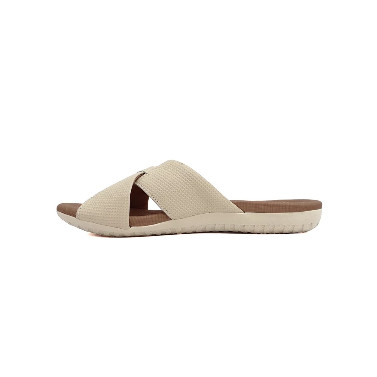 Tamanco Usaflex De Couro R1853 Vanilla Tamanco Usaflex De Couro R1853 Vanilla