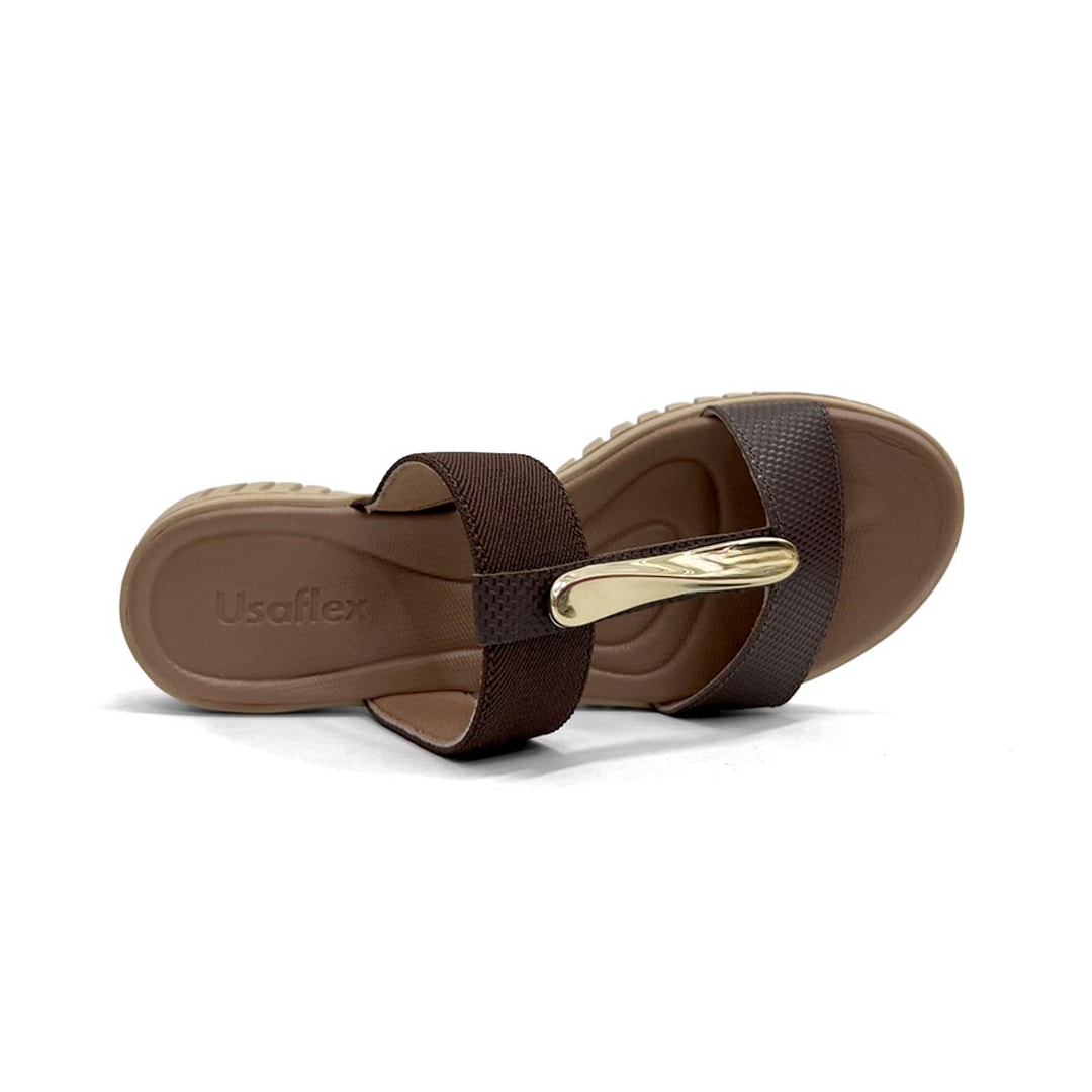 Tamanco Usaflex Feminino Conforto De Couro Ud11003 Pinhao Tamanco Usaflex Feminino Conforto De Couro Ud11003 Pinhao