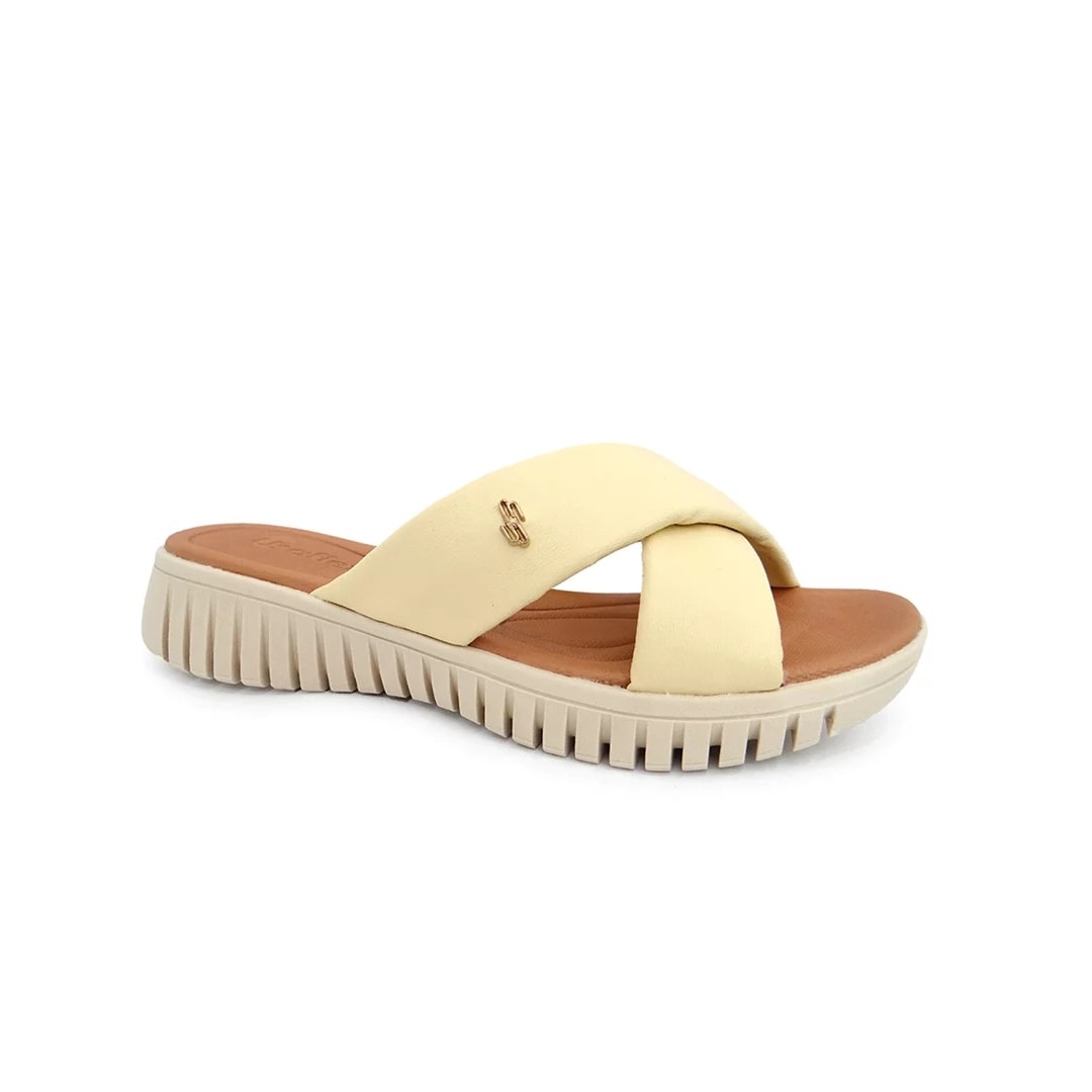 Tamanco Usaflex Plataforma Feminino Ah0102 Baunilha Tamanco Usaflex Plataforma Feminino Ah0102 Baunilha