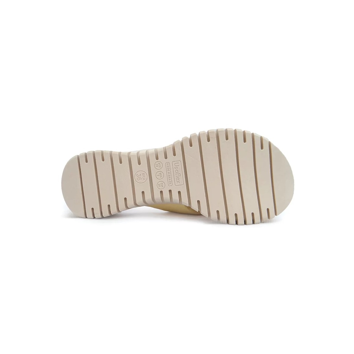 Tamanco Usaflex Plataforma Feminino Ah0102 Baunilha Tamanco Usaflex Plataforma Feminino Ah0102 Baunilha