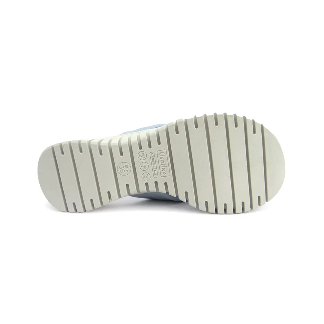 Tamanco Usaflex Plataforma Feminino Ah0102 Oceano