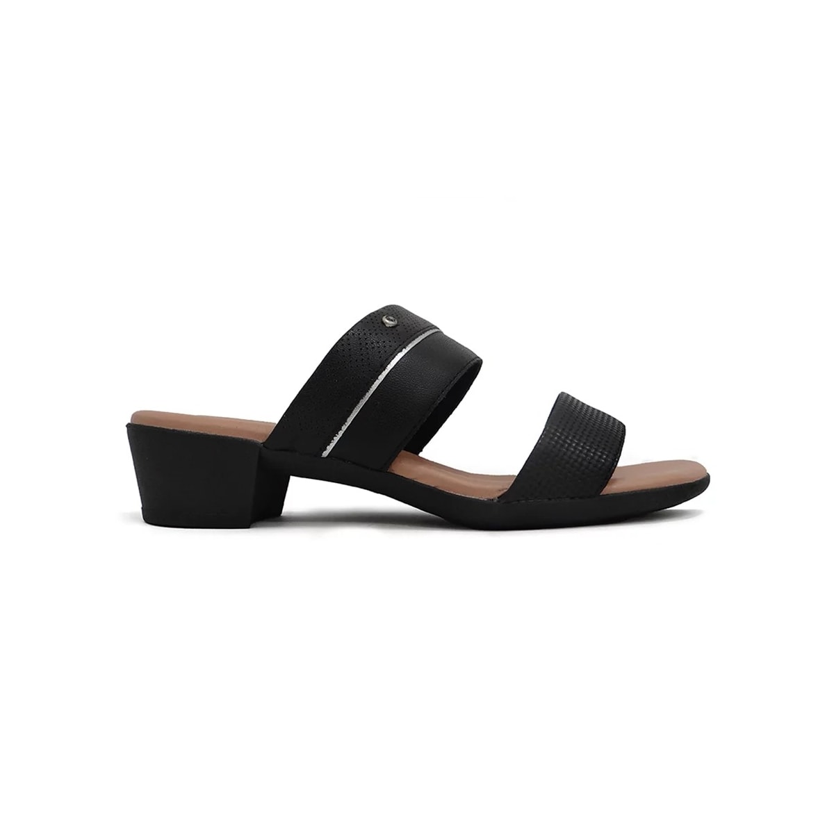 Tamanco Usaflex Salto Bloco Baixo Mm0804 Preto/Preto Tamanco Usaflex Salto Bloco Baixo Mm0804 Preto/Preto