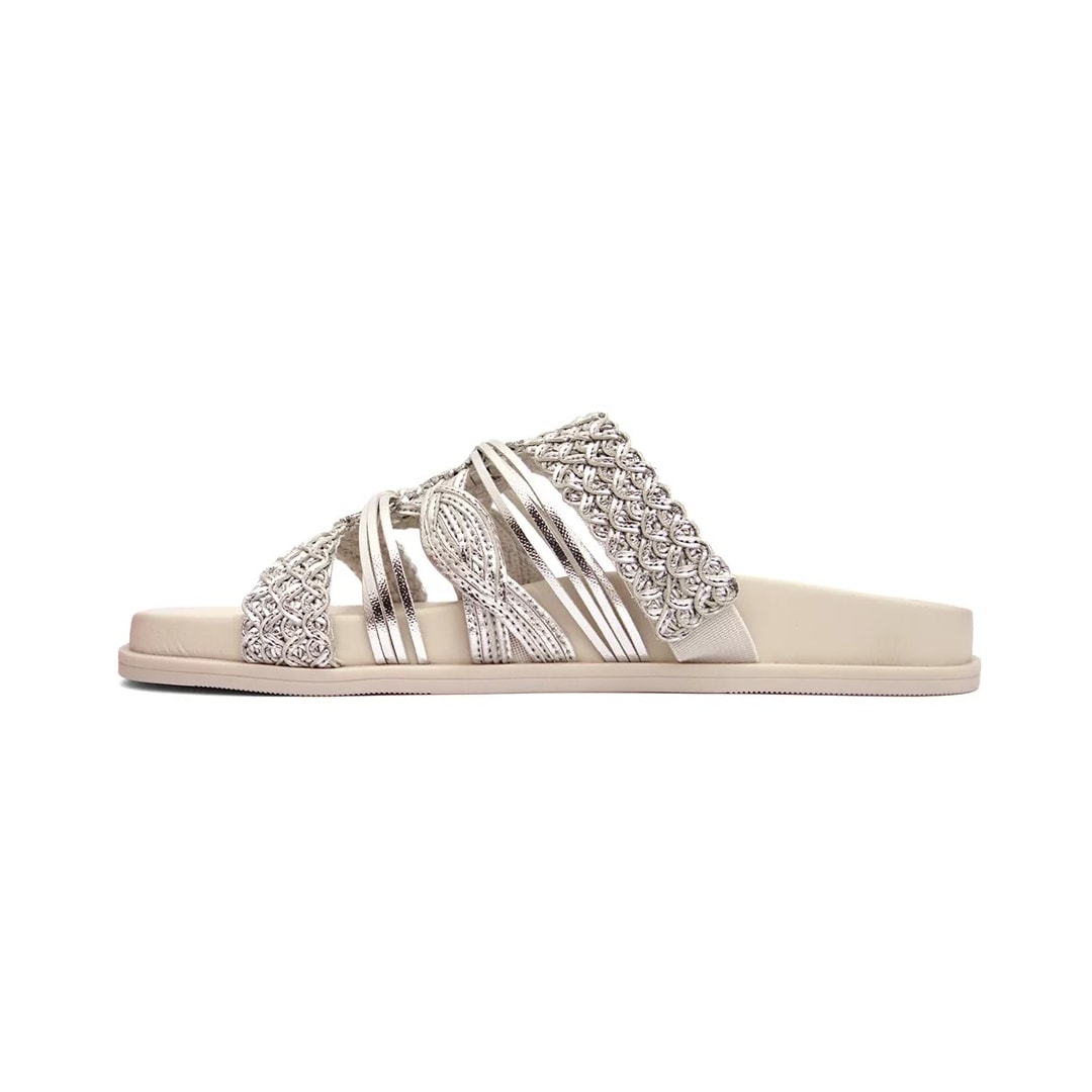 Tamanco Valentina Birken Rasteira 490086 Prata Tamanco Valentina Birken Rasteira 490086 Prata