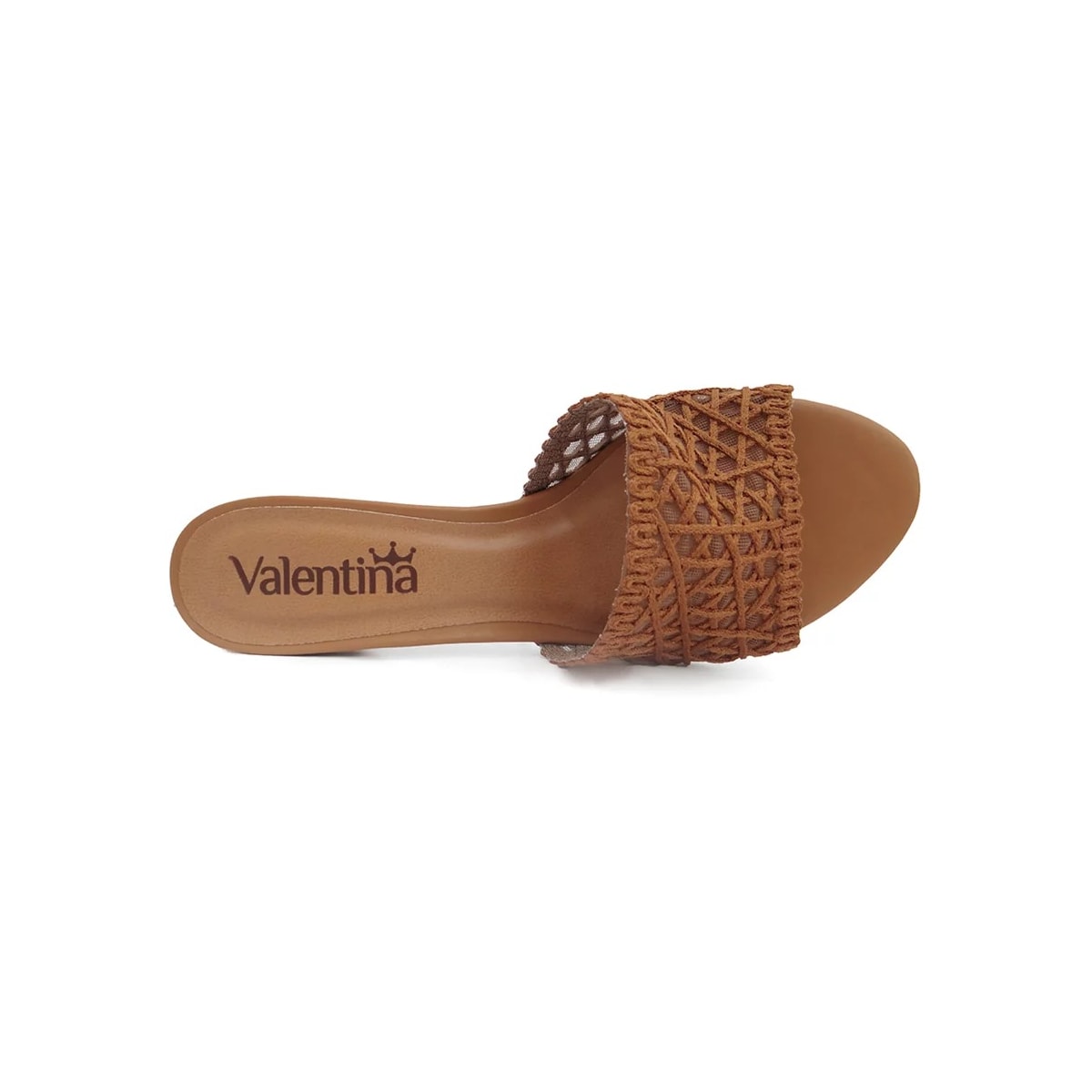 Tamanco Valentina Feminino 453066 Conhaque Tamanco Valentina Feminino 453066 Conhaque