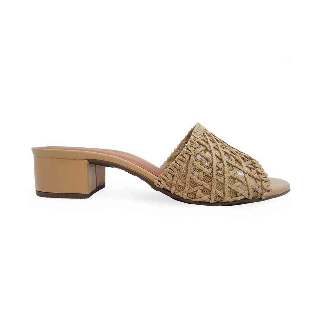 Tamanco Valentina Feminino 453066 Nocciola