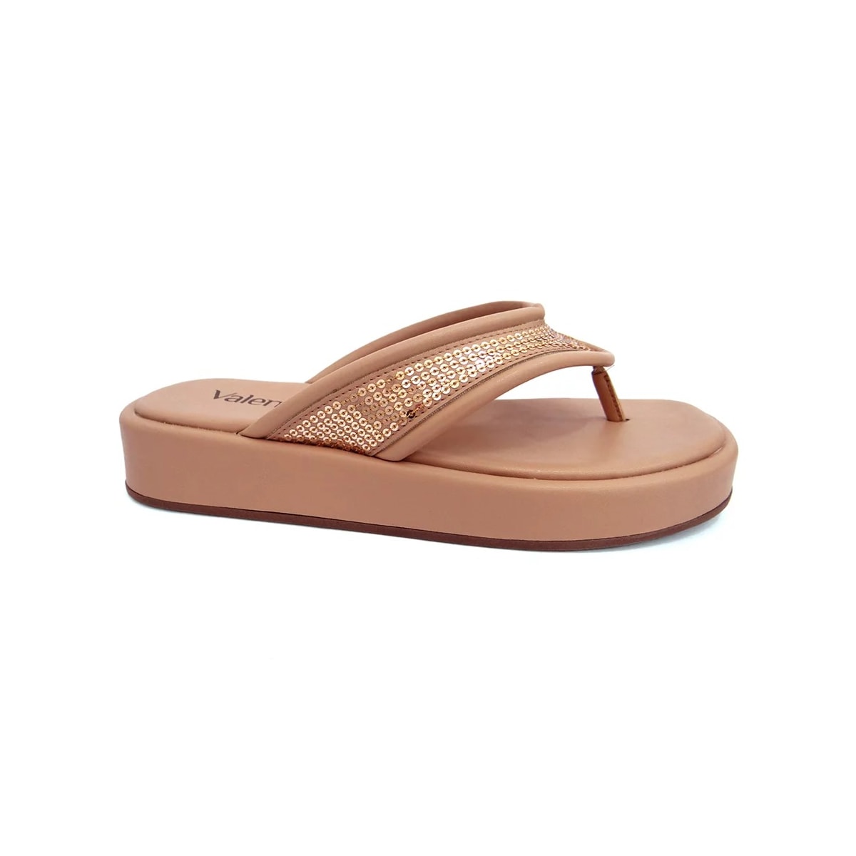 Tamanco Valentina Flatform 276034 Antique Tamanco Valentina Flatform 276034 Antique