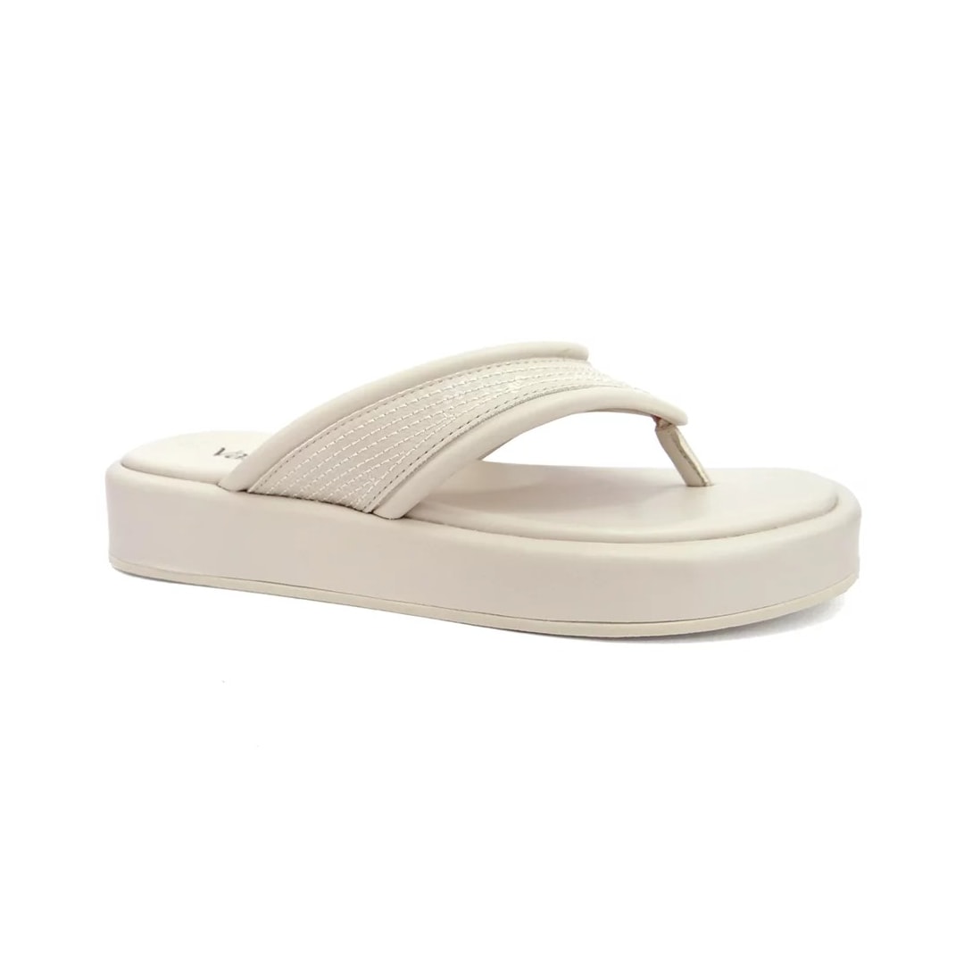 Tamanco Valentina Flatform 276034 Off White