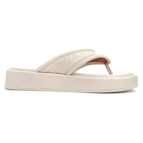 Detalhe - Tamanco Valentina Flatform 276034 Off White
