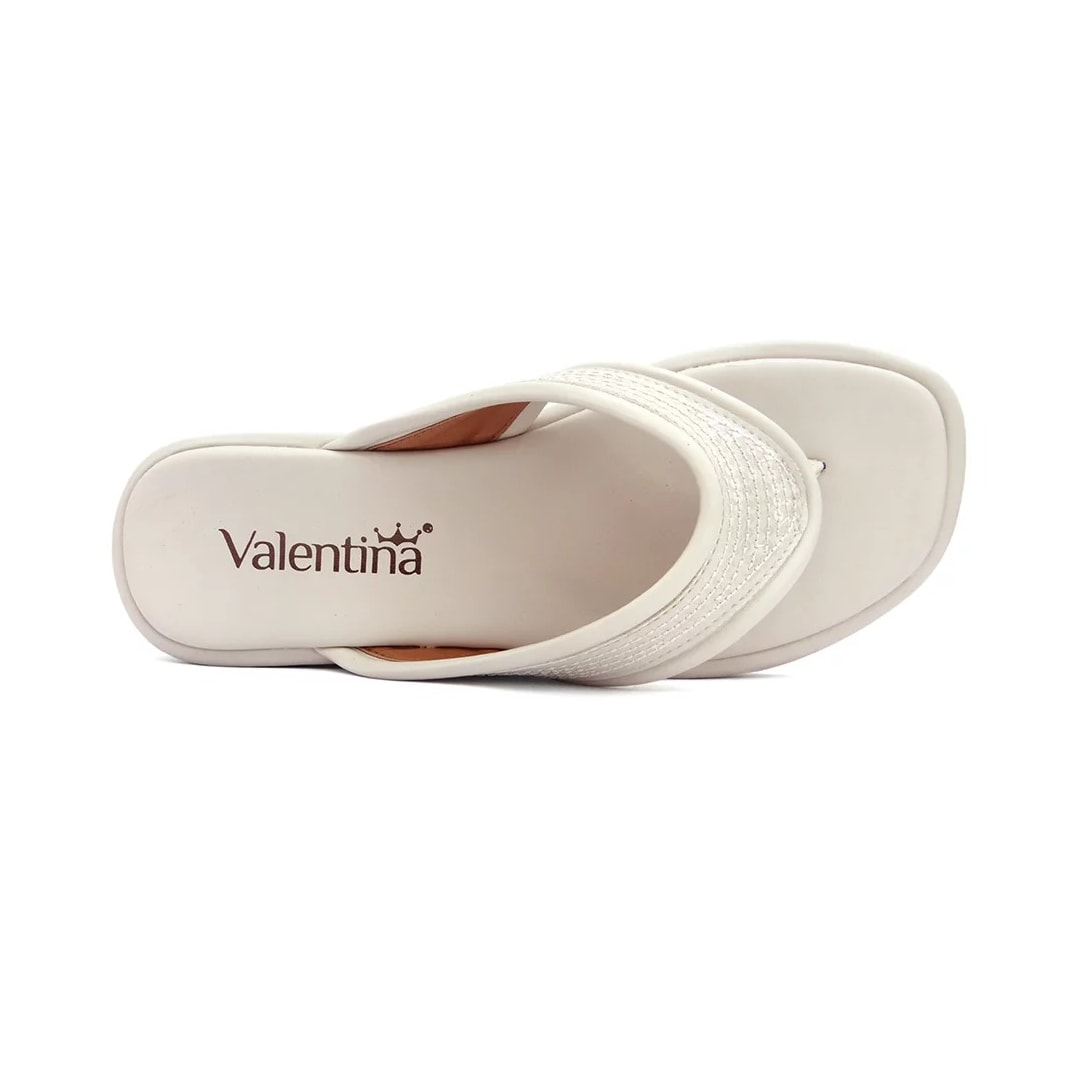 Tamanco Valentina Flatform 276034 Off White Tamanco Valentina Flatform 276034 Off White