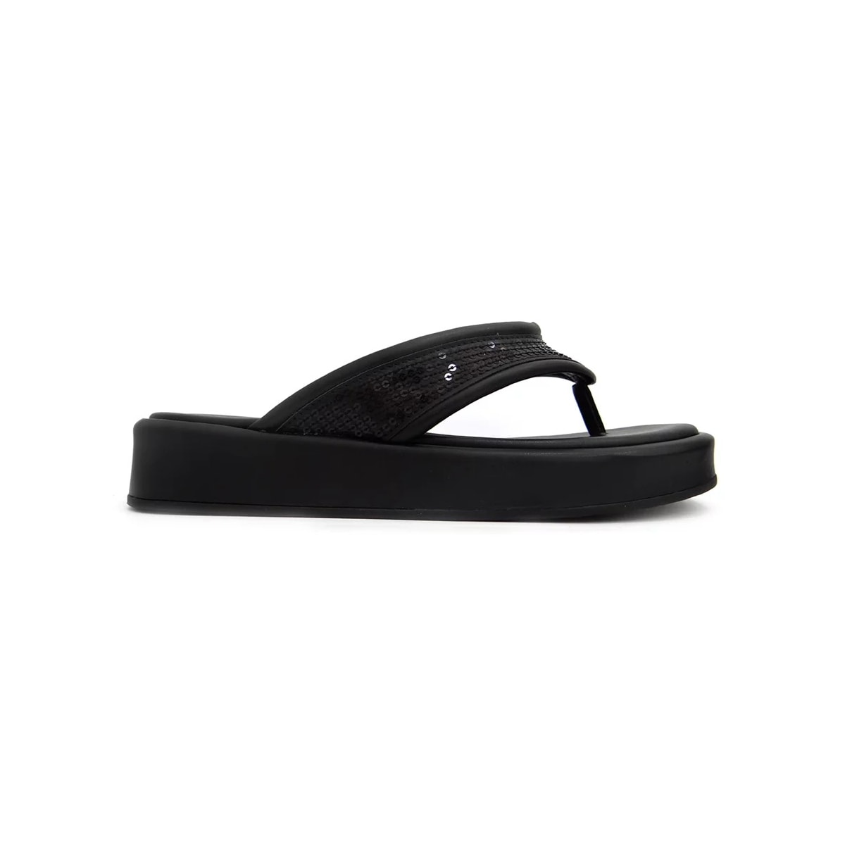 Tamanco Valentina Flatform 276034 Preto