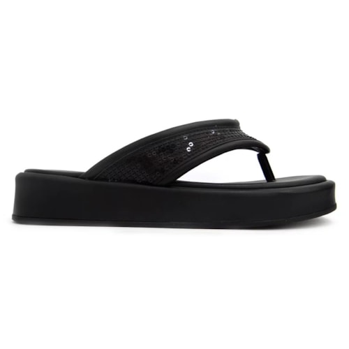 Detalhe - Tamanco Valentina Flatform 276034 Preto