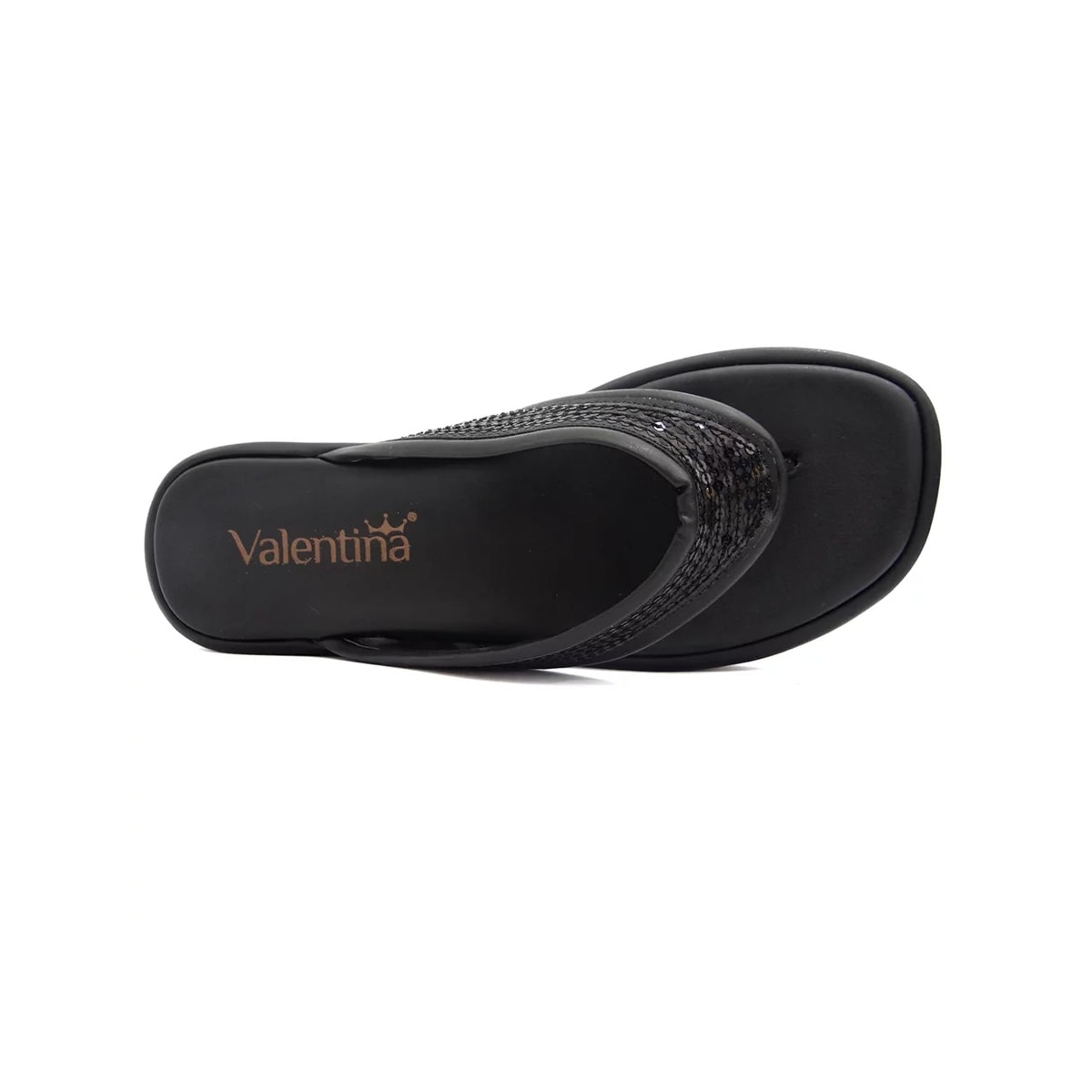 Tamanco Valentina Flatform 276034 Preto