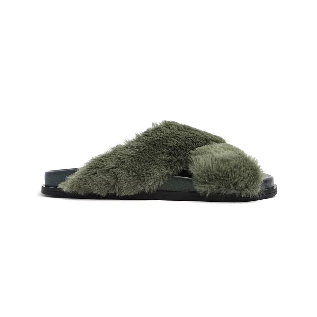 Tamanco Valentina Rasteira Birken 490046 Musgo