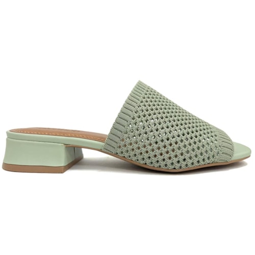 Detalhe - Tamanco Valentina Salto Baixo 455058 Vegan