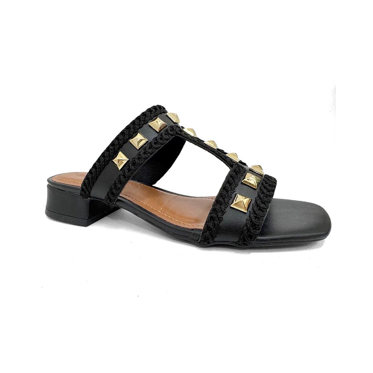 Tamanco Valentina Salto Baixo 455073 Preto Tamanco Valentina Salto Baixo 455073 Preto